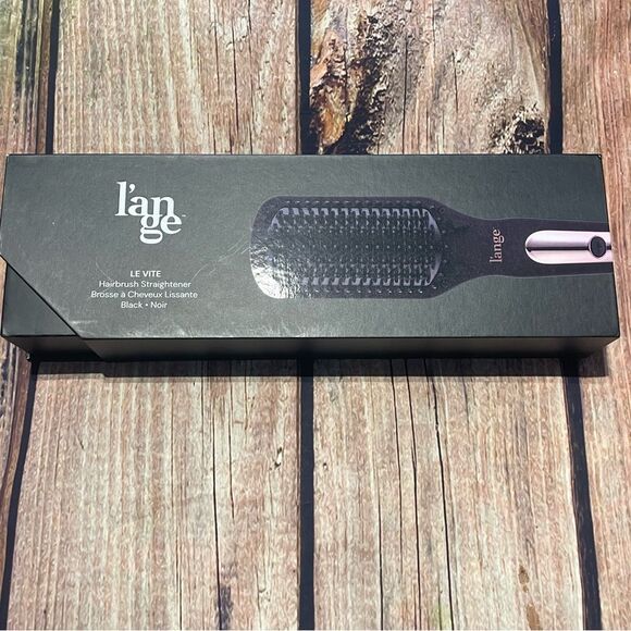 L’ANGE Le Vite hairbrush straightener. EUC in box. Used only once or twice